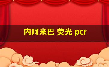 内阿米巴 荧光 pcr